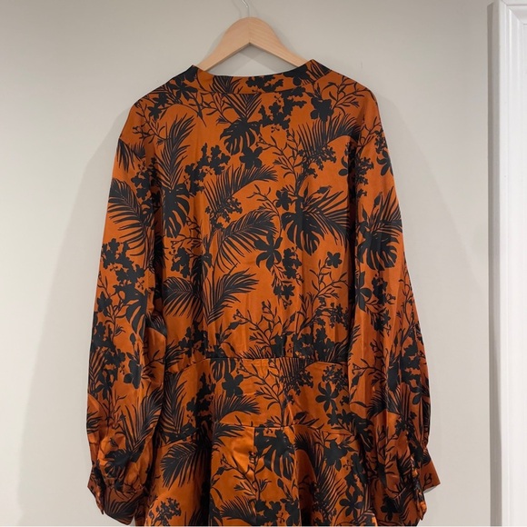 Target Future Collective Kahlana Women's Long Sleeve Mock Neck A-Line Dress, 4X - Picture 13 of 16